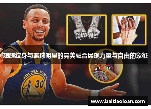 翅膀纹身与篮球明星的完美融合展现力量与自由的象征
